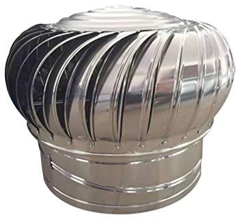 Schornsteintopf-Dachhaube, Rauchgasauskleidungskappe, Schornsteinhaubenkappe, rotierende Edelstahl-Schornsteinhaubenkappe, Spinner AntiDowndraught, einfach zu montierende rotierende Schornsteinhaubenk