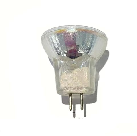 UGEFKMQ Mr8 Alogeno Lampadina Lampadine Alogene Mr8 Lampada Bassa Tensione 6V 5W 10W 20W Mr8 Gu4 Lampadina Alogena Faretto Diametro 25Mm Bianco Caldo Dimmerabile,5 W