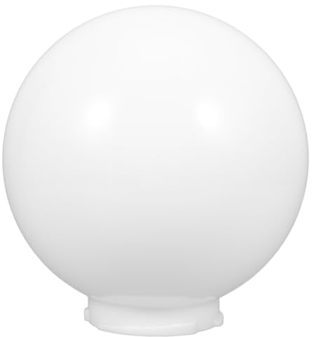 Zerodeko Abat-Jour En Acrylique Laiton Sphérique 8 Pouces Pour Lampe Extérieure Applique Murale Remplacement Jardin Éclairage