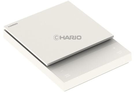 HARIO - Báscula de café Polaris blanco balanza de pesaje café regalo regalo CST-2000-W