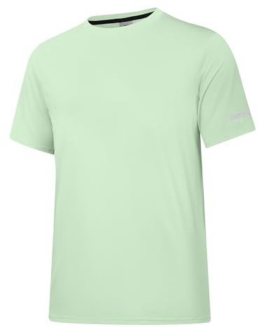 Herren Rash Guard UPF 50+ Sonnenschutz Kurz-/Langarm-T-Shirts Leichtes, schnell trocknendes UV-Schwimm-Shirt
