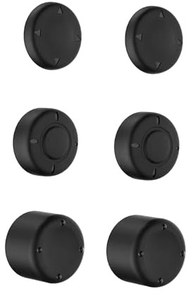 6PCS Cubierta para el control NS2 Controlador Accesorios Gaming Joystick Tapas de agarre Rocker Tapas protectoras Silicona Joystick Cap