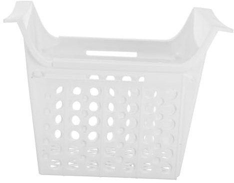COHEALI Cesta Congelador Extensible Drenaje para Fácil Limpieza Organizador Ajustable para Congeladores Horizontales y Diseño Moderno para Almacenaje Ordenado
