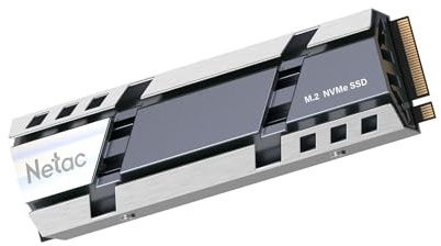 Netac NV150HK 4TB Internal SSD PCIe Gen5×4 NVMe M.2, Up to 14000MB/s，Internal Solid State Drive for PC Gamers, AI Workloads，Content Creation