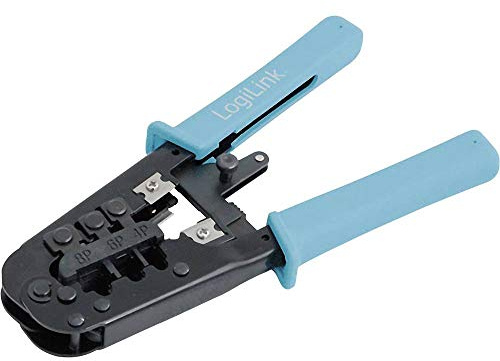 Crimpadora LogiLink RJ11/RJ22/RJ45 Verde