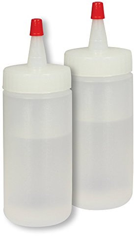 PME 2Stk 60ml Mini Deko Squeeze-Flaschen f. Glasur Schokolade Drops, 20 x 2 x 20 cm