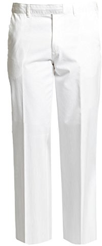 Mens Bowling Trousers White Bowls Bowlers Trouser Inside Leg 29 Inches