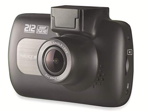 Nextbase 212 Lite - Full 1080p HD 2.7 Screen, In-Car Dash Camera DVR - Night Vision Front Cam - Automatic Recording, 140° Viewing Angle - Mount Included, Loop Recording -Black