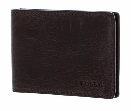 Fossil Herren Derrick Leder Geldscheinklammer L = 10 cm x B = 1,5 cm x H = 7 cm