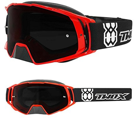 TWO-X Cross-Brille - Motocross-Brille - Motorrad-Brille - Enduro & Downhill - Schutz-Brille - Modell Rocket