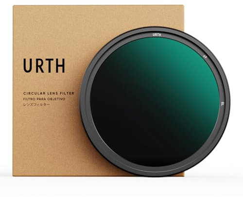 Urth 49mm ND2-400 Variable ND Lens Filter - 1-8.6 Stop Range, Ultra-Slim 20-Layer Nano-Coated Neutral Density Filter for Cameras