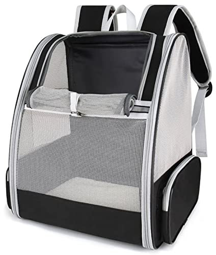 Hunderucksack,Katzenrucksack Rucksäcke für Kleine Hunde und Katzen,Haustiere Tragetasche Transportbox Katze Faltbare Transporttasche Hundehütte Atmungsaktive Reisetasche