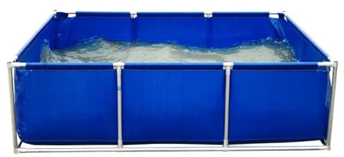 Piscine Fuori Terra, Stagno Riproduttivo, Uso Domestico Commerciale, Terrazza Addensare, Anti Ruggine Staffa A Doppio Strato, Stagno di Acquacoltura Piscina(300x200x80CM)