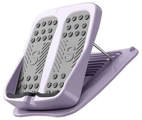 Klappbares Stretch Board mit Fußmassagefunktion für Zuhause | Abs und Edelstahl, Schrägbrett mit Schrägem Pedal, für Schlafzimmer und Heimfitnessgeräte