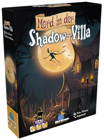 Blue Orange, Mord in der Shadow-Villa, Schnelles Partyspiel, Deutsch