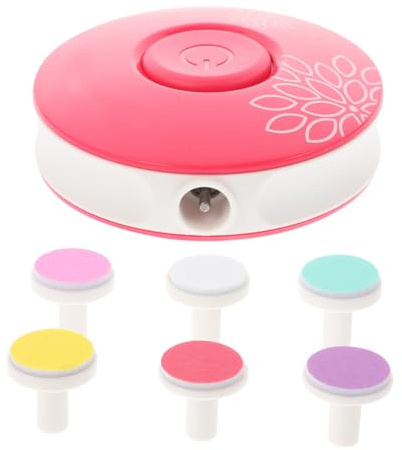 KOMBIUDA Lima Per Unghie Elettrica Per Bambini Tagliaunghie Portatile 6 Livelli Di Levigatura Materiale Abs Per Tagliare Le Unghie Di Bambini E Bambine