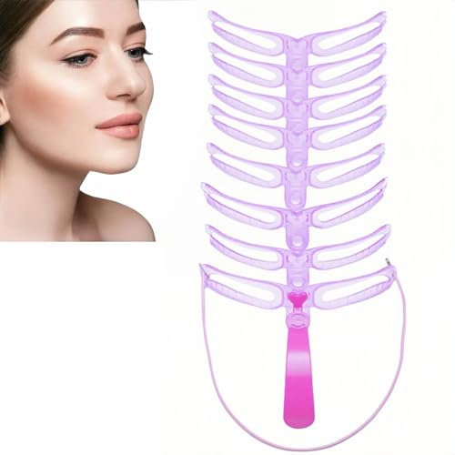 8 Styles Eyebrow Shaping Kit,Eyebrow Stencil Shaper Kit,Eyebrow Stencils,Eyebrow Stencil Tool Set,Eyebrow Template,Reusable Eyebrow Shapers Template,Eyebrow Stencil Kit,Brow Stencil,Eyebrow Stencils