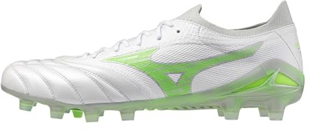 Mizuno herr Neo 4 Elite FG Boots Rugby, Vit N Grön C Grå, 44 EU