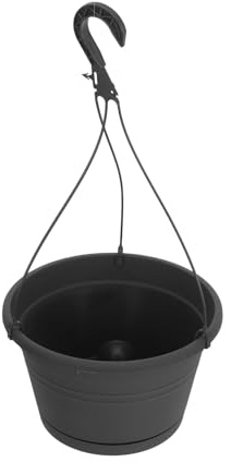 Milisten 2 Pcs Chic Spider Plant Bucket Pendant Home Hanging Flowerpot Plastic Planter for Balcony Yard Attractive Sturdy