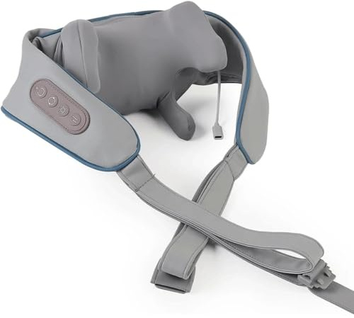 OZLMBERN Masseur Musculaire trapèze, pétrissage des épaules et du Cou et Appareil de Massage Cervical, compresse Chaude du Cou et des épaules