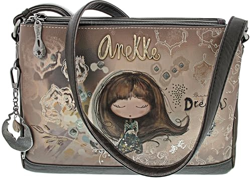 Anekke Umhängetasche Real 3 Compartment Crossbody Bag Multicolor mehrfarbig
