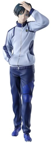 Rin Itoshi Figura Anime, serie di calcio, Uniformi, modello in PVC, Anime, Statua da collezione, decorazione per desktop, 18 cm