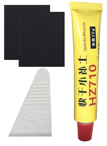 Pâte de réparation de carrosserie de voiture - 20 g avec séchage rapide et finition | Rempli de bosses de voiture (pour réparation de), mastic multicouche (pour la fixation d