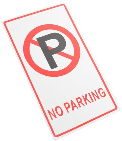 Gatuida Cartello di Divieto di Sosta in Alluminio Resistente alle Intemperie 35x20 Cm Segnale di Avvertimento per Ingressi e Parcheggi Privati
