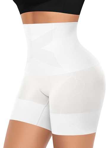 YARRCO Seamless Shapewear Shorts for Women Tummy Control Knickers High Waist Tummy Tuck Slimming Pant Shaping Boy Shorts Underwear Panties Boxers Invisible