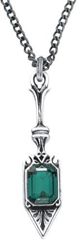 Alchemy Gothic Sucre Vert Absinthe Spoon Women's Necklace Silver Gothic