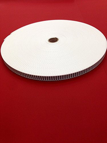 Easy-Shadow - Hochwertiger Rolladengurt Breite 14 mm x Länge 50 m - schwarz-weiß-meliert extrem Gurt für Rollladen Mini Gurtband 50 meter Gurtzugband Zugband für Rolladen Rolladenwickler Aufzuggurt Minigurt Gurtzug Gurtzugband - schwarz-weiß-meliert