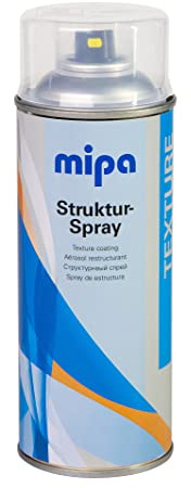 MIPA Strukturspray für die Lackierung von strukturierten Kunststoffteilen, fein 400 ml