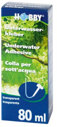 Hobby 11962 Unterwasserkleber, Mini-Kartusche, transparent, 80 ml