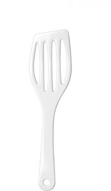 WACA Wender 260 mm – Robuster Küchenhelfer aus Kunststoff – Hitzebeständig bis 200°C, spülmaschinengeeignet, geschmacksneutral – Ideal für Braten, Kochen & Grillen – Mehrweg – weiß
