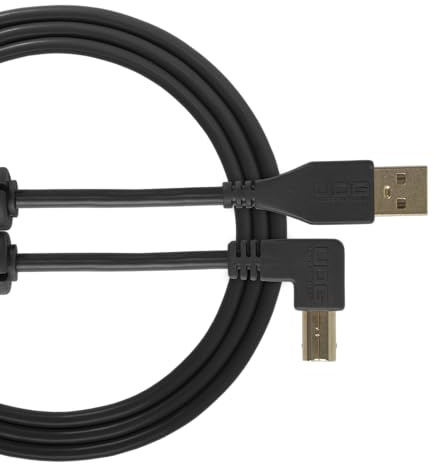 UDG Ultimate Audio Cable USB 2.0 A-B Black Angled 2m