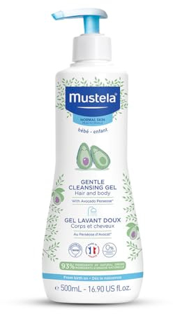 Mustela Bebe Gentle Cleansing Gel Hair And Body 500 Ml