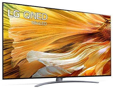 LG QNED 75QNED916PA 2021 Smart TV 4K UHD 189 cm (75) avec Intelligence Artificielle, processeur Intelligent α7 Gen4, Deep Learning, 100% HDR, Dolby Atmos, HDMI 2.1, USB 2.0, Bluetooth 5.0, WiFi
