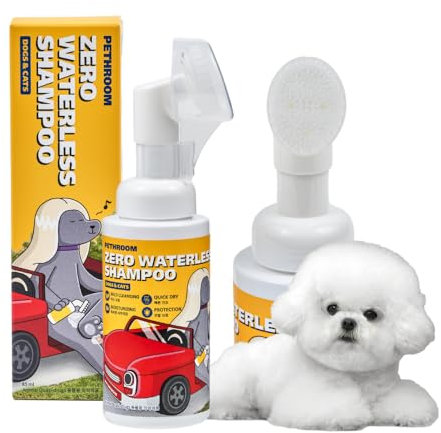 PETHROOM Zero Waterless Shampoo Foaming No-Rinse Dog Paw Wash