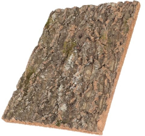 GANAZONO Schildkröte Plattform Klettern Korkrinde 20x30cm Reptil Versorgung Kork Terrarium Hintergrund