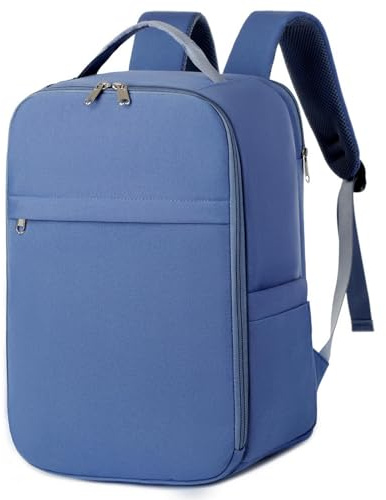 Zuquik für Ryanair Handgepäck 40x30x20 Rucksack Reiserucksack Travel Backpack Flugzeug 14 Zoll Laptop mit Anti-Diebstahl Tasche für Herren Damen Schulrucksack Jungen Teenager（Azurblau）