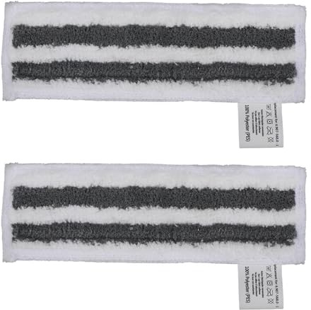 Yeeliv Lot de 2 chiffons abrasifs pour nettoyeur vapeur Karcher EasyFix pour SC2 SC3 SC4 SC5