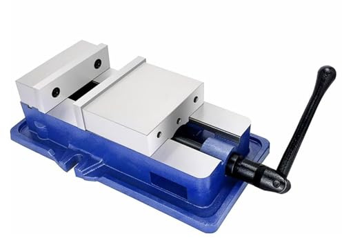 4 Inch Heavy Duty CNC Milling Vise, Precision Drill Press Clamping Vice, Industrial Bench Vise for Woodworking & Metalworking, Durable Milling Machine Accessory(A)