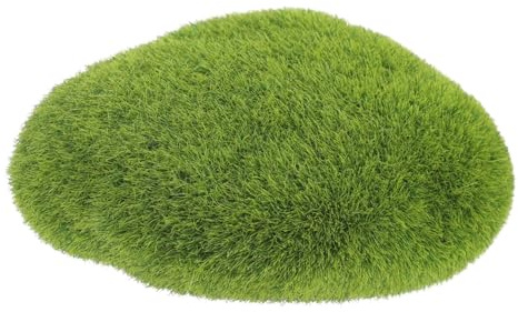 TOYANDONA Boule de Mousse Artificielle Résine pour Aquarium Décoration Réaliste Naturelle sans Entretien Petite Ornements pour Réservoir Eau Douce
