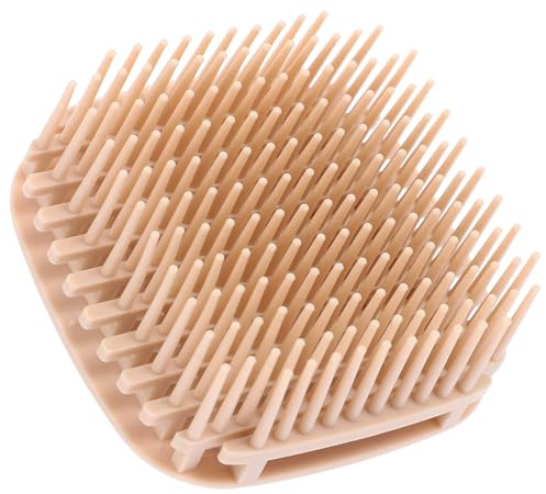 Yardenfun Kopfhautmassagebürste aus Tpe für Erwachsene Leichte Shampoobürste mit Einfachem Griff und Effektiver Schuppenreduktion für Friseursalons