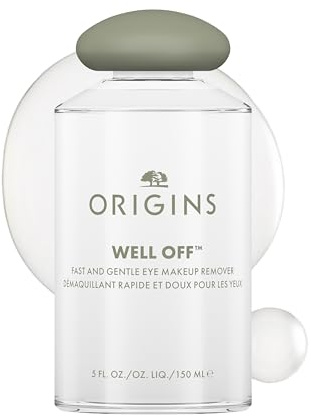 Origins Well Off Gentle Eye Makeup Remover | Ophthalmologist Tested, 150 ml