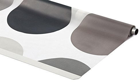 KS Handel 24 ERSATZROLLE HAL-kassetter DUSCHROLLO ALLA designs 7 bredder lätt byte (160 x 240 cm, retro)