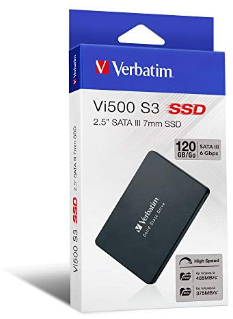 Verbatim SSD 120 GB VI500 S3 2, 5 (6,3 cm) SATAIII interno