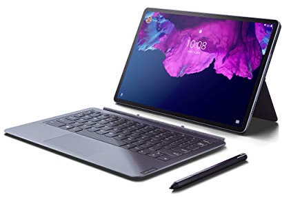 Lenovo Tab P11 Pro 29,2 cm (11,5 Zoll, 2560x1600, WQXGA, OLED, Touch) Android Tablet (OctaCore, 6GB RAM, 128GB UFS, Wi-Fi, Android 10) grau + Tastatur + Stift