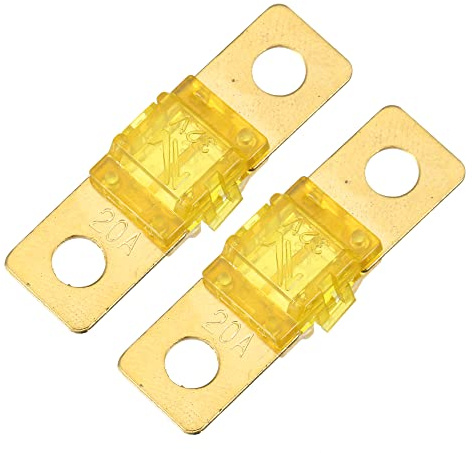 X AUTOHAUX 2pcs 20A 32V AMI Fuses Replacement for Automotive Marine