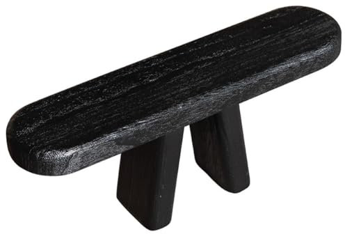 Tragbarer Meditationshocker aus Massivholz für gute Unterstützung und Komfort, kniender Gebetshocker für Teezeremonie und Meditation